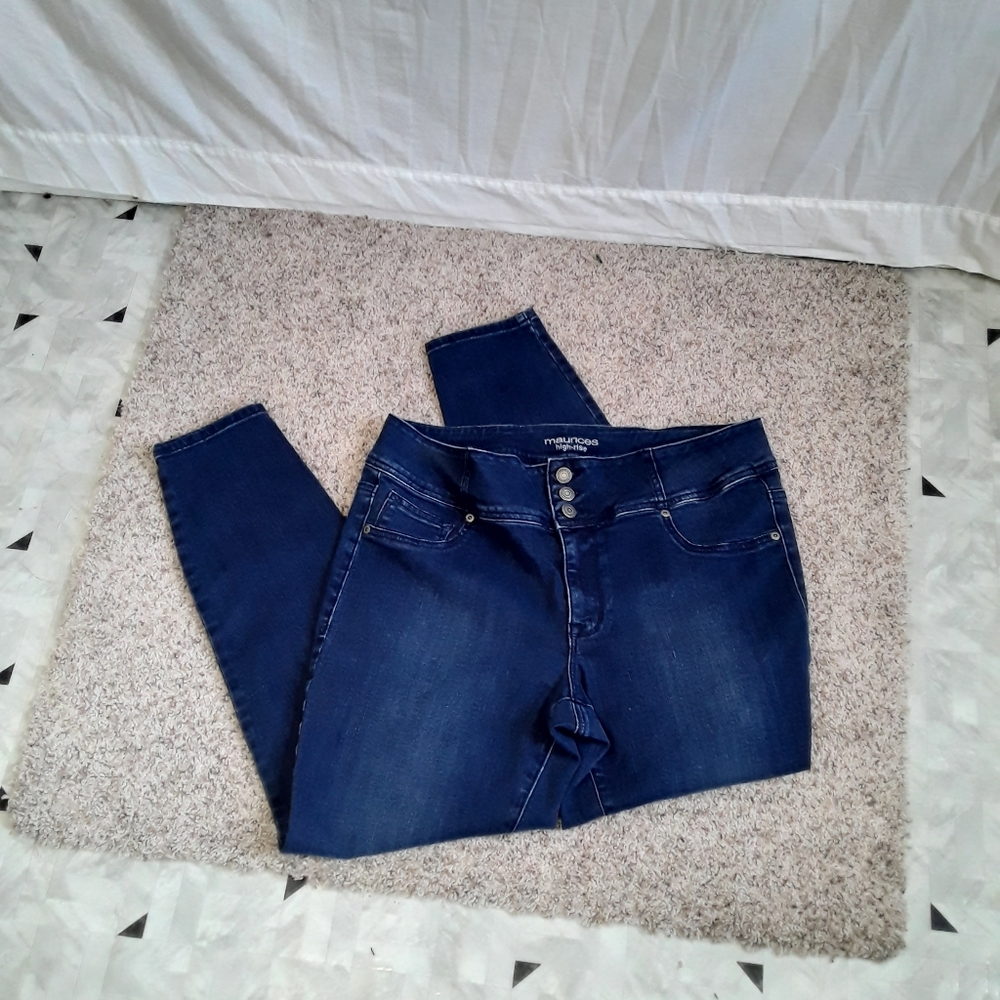 Maurice's High Rise Skinny Jeans
